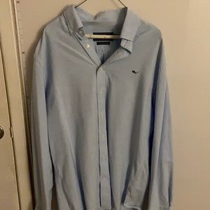 Vineyard Vines Slim Fit Blue Button Down